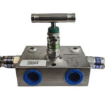 منیفولد سه شیره Remote Type استنلس استیل جهت ترانسمیتر و گیجهای اختلاف فشار